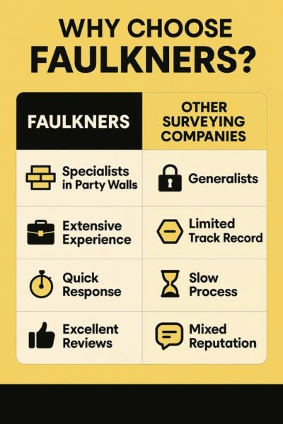 Can I Alter The Party Wall Surveyor? - A Crucial Guide From Faulkner Surveyors 4 Party Wall Mediation {bane} Faulkner Surveyors Amersham Best Surveyor Near me Amersham